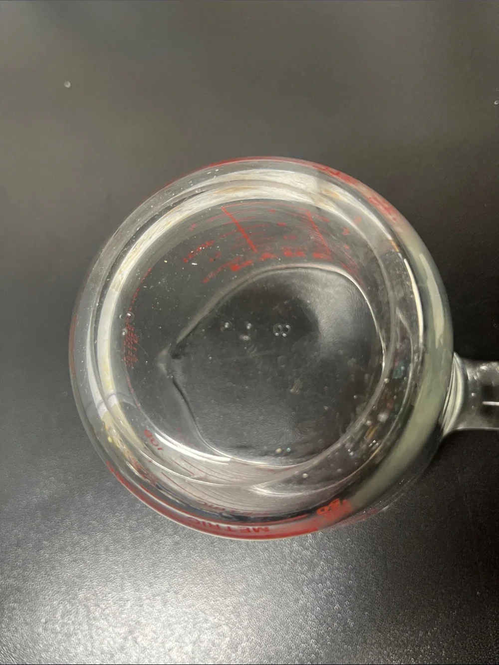Vintage 1980 PYREX 2- Cup Borosilicate Glass Measuring Cup 516